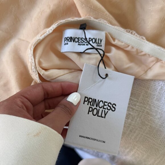 *NWT* Princess Polly Orange County Mini Dress - Peach - Picture 5 of 5